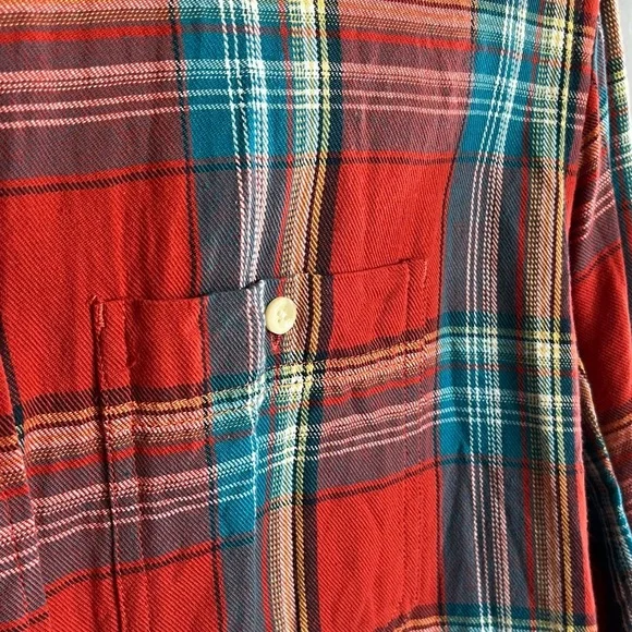 🌲 Old Navy Plaid Button-Down Shirt - Size XL 🌲 - Picture 3 of 5
